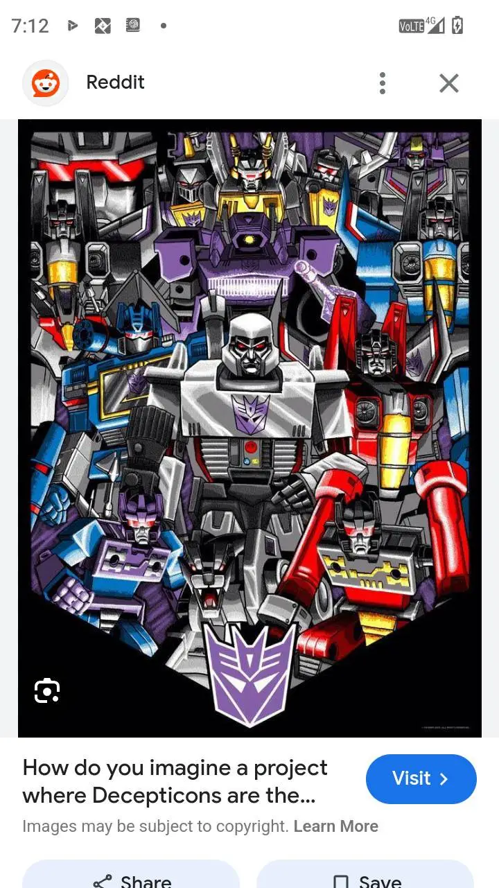 ai character: Decepticon  background