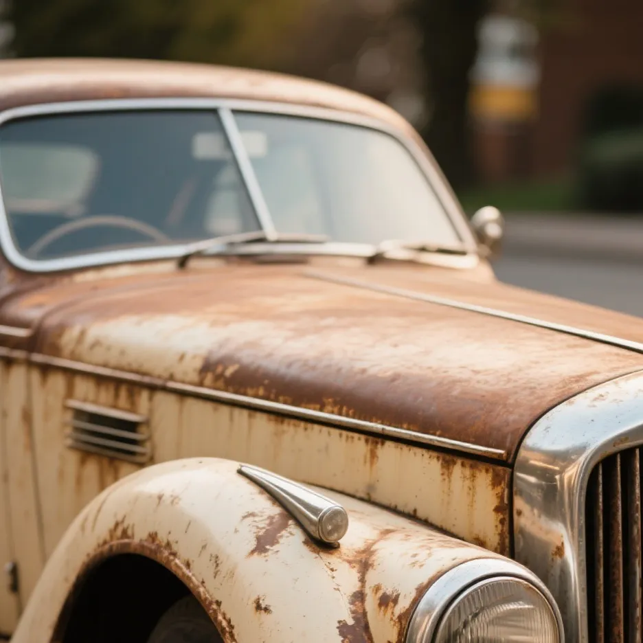 chat with ai character: Old car