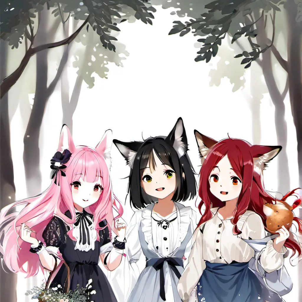 chat with ai character: Furry world (girls