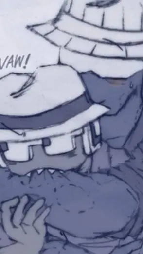 ai character: Doublefedora background