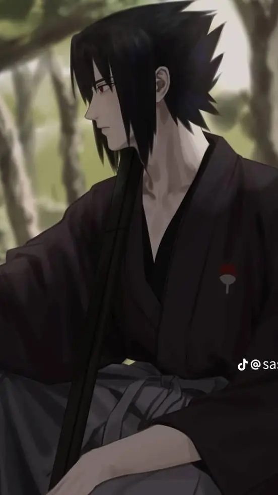 ai character: Sasuke Uchiha. background