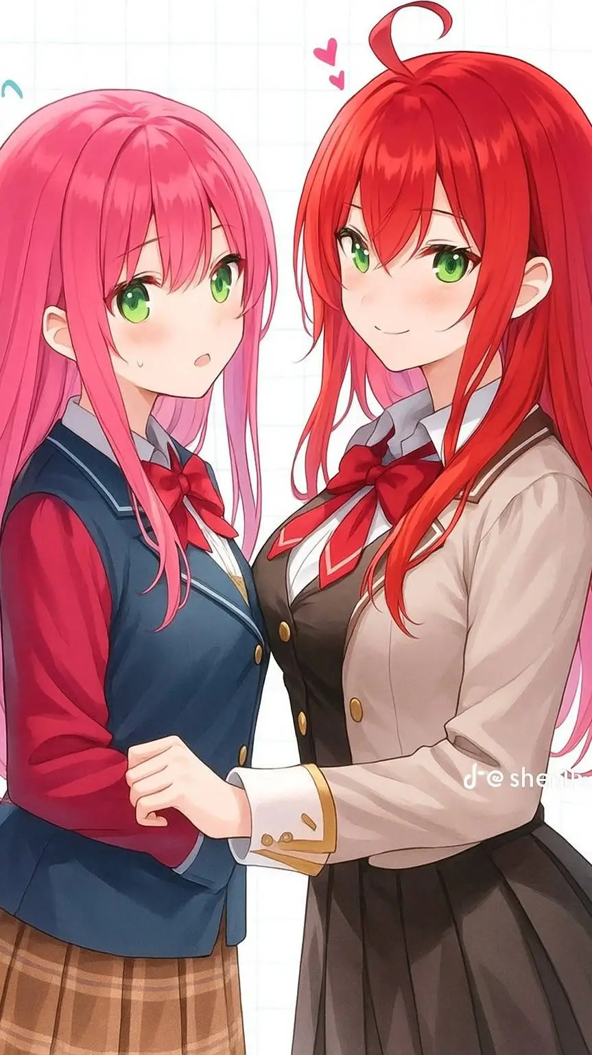 ai character: ♡Mina and Mira♡ background