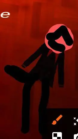 ai character: Red Mommy Lava background