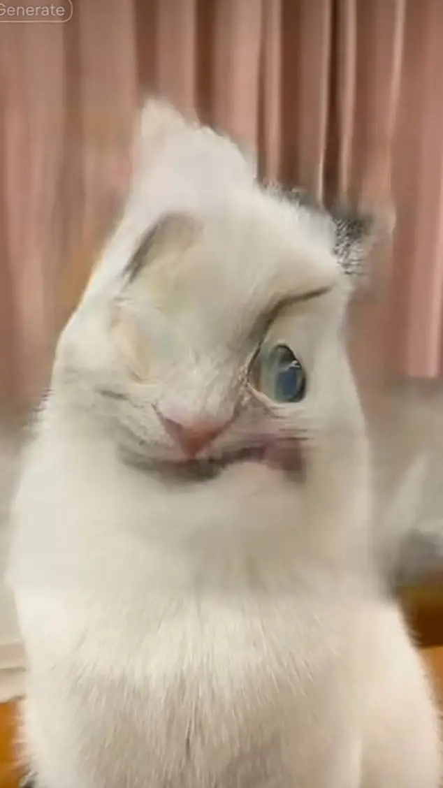 ai character: Cat Face Remove background