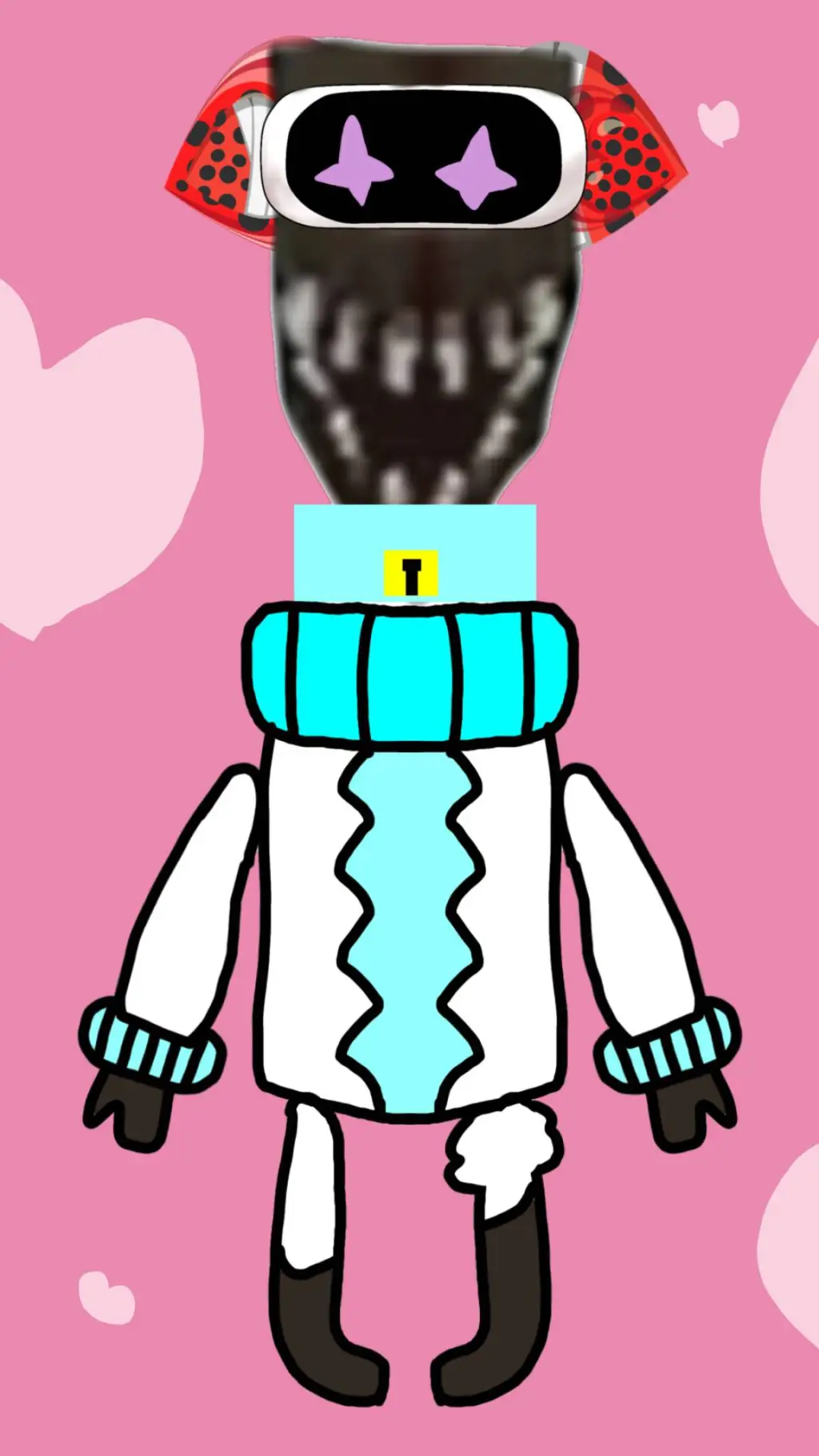 ai character: Snowy Cave Dweller background