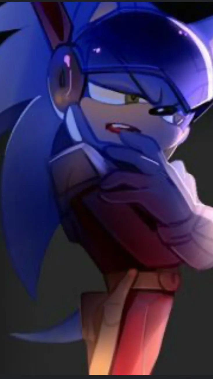 ai character: Officer Sonic background