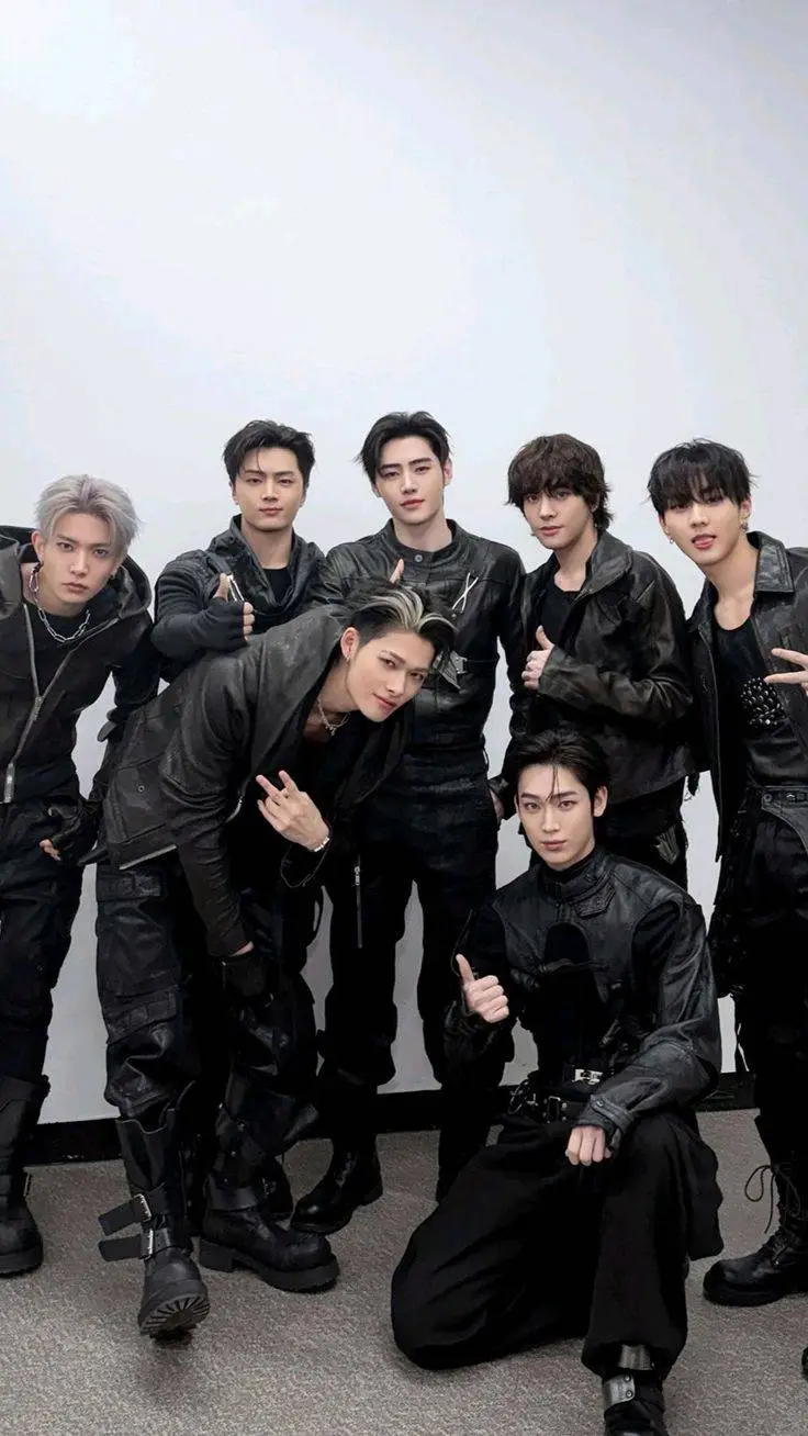 ai character: ENHYPEN  background