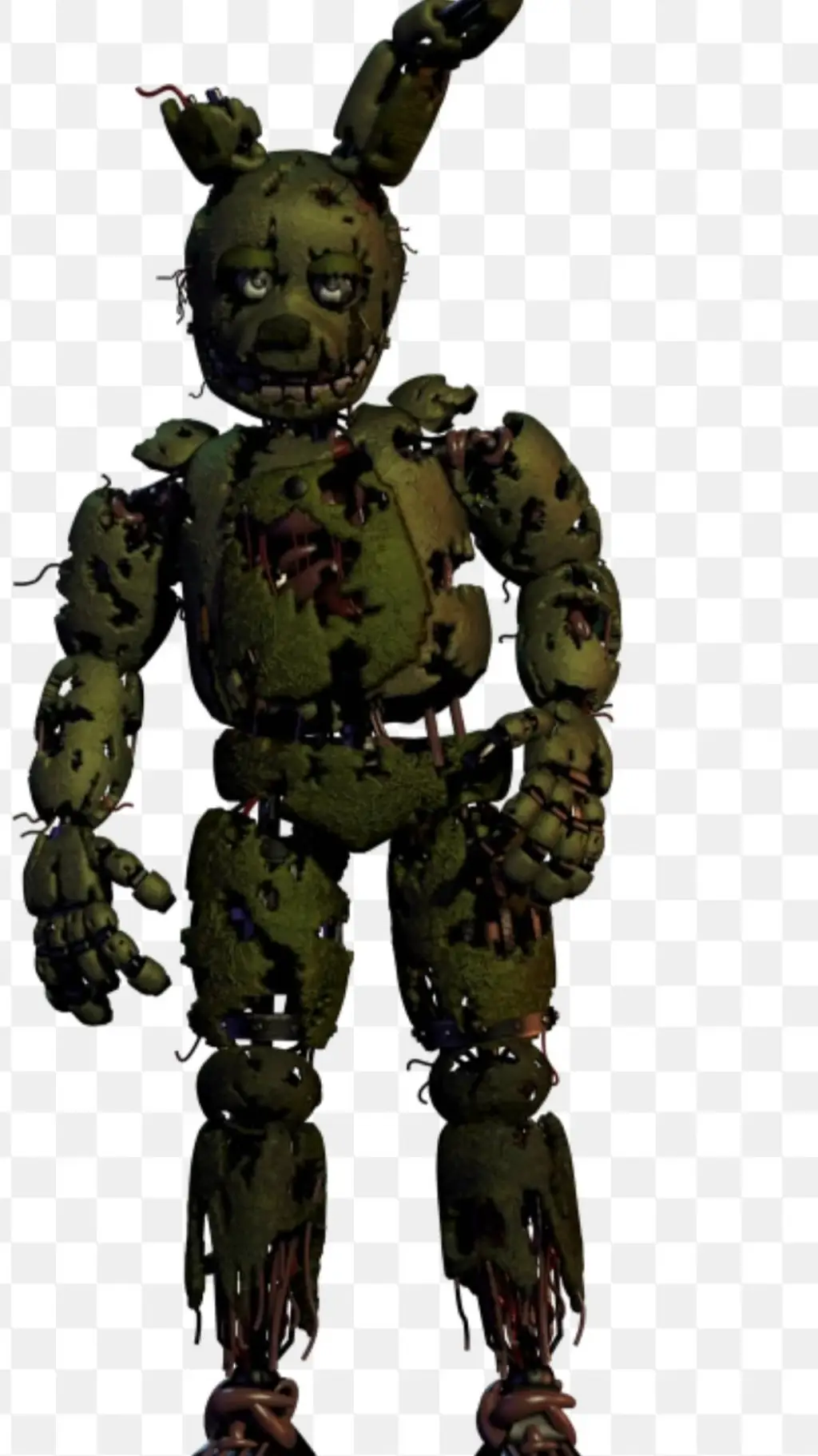 ai character: Springtrap :0 background