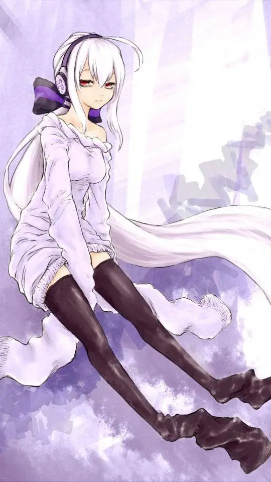 ai character: Yowane Haku  background