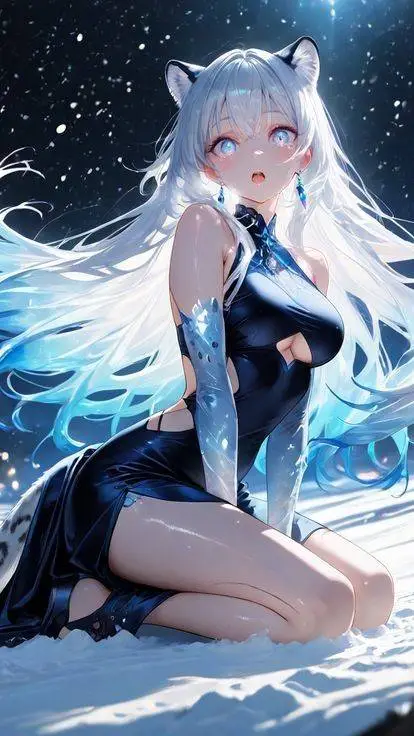 ai character: Aura background