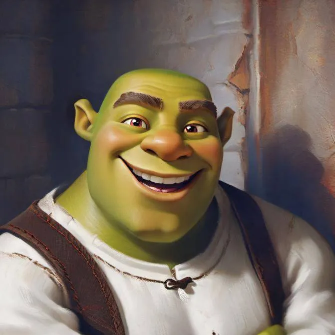 chat with ai character: Шрек