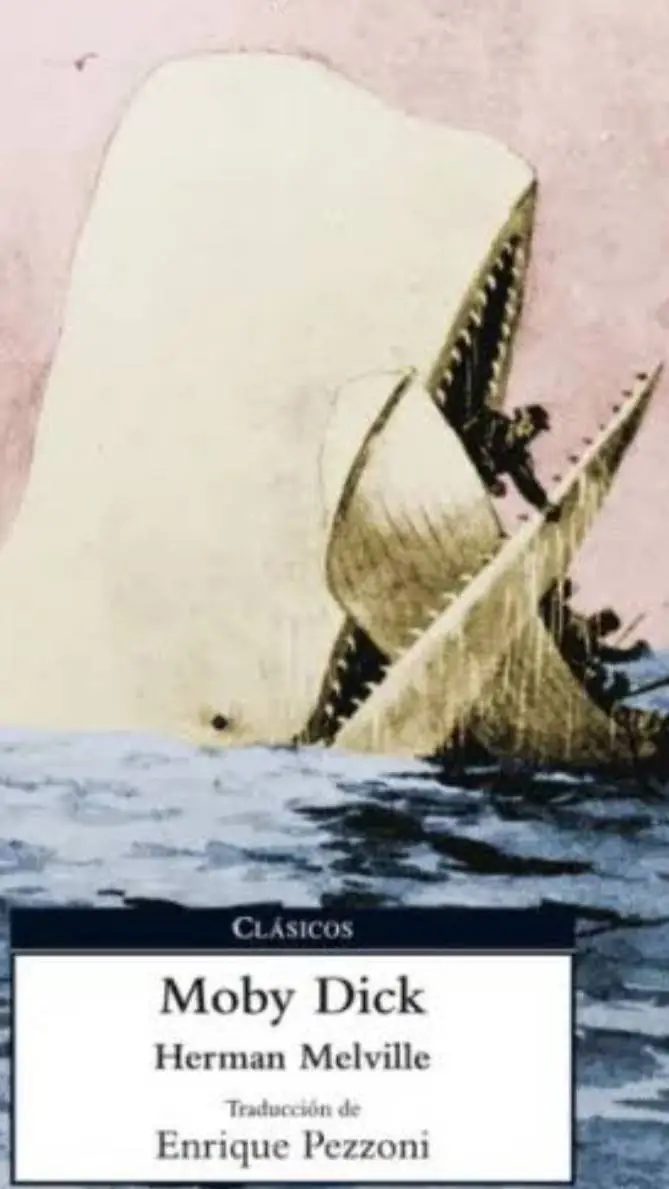 ai character: albino whale background