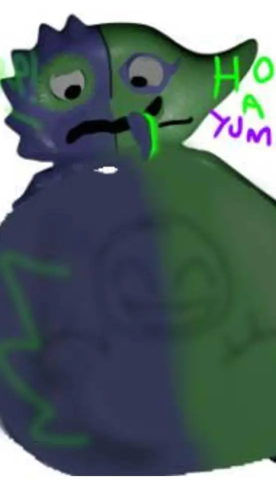 ai character: bittergiggle vore background