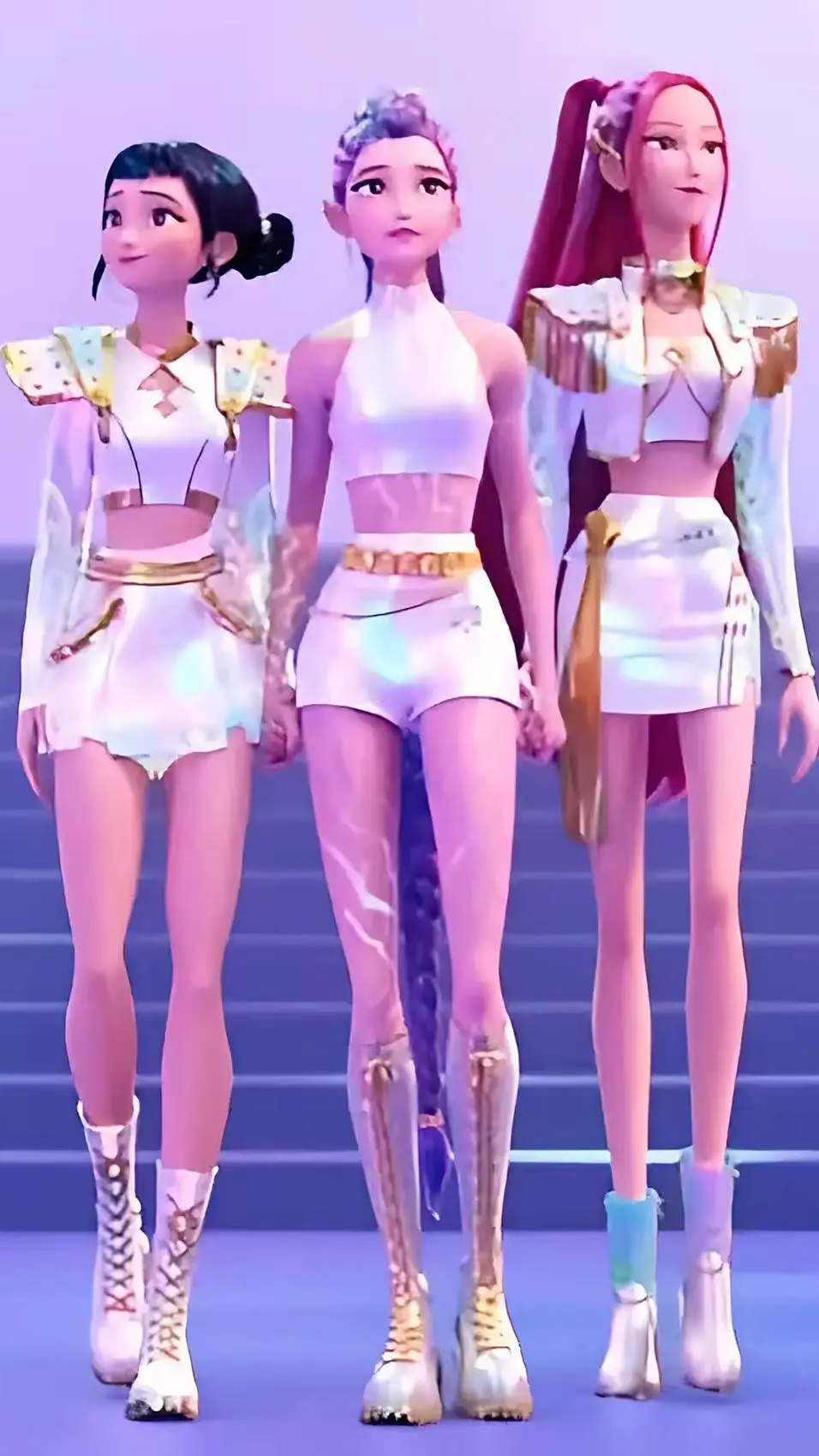ai character: Huntrix (kpdh) background