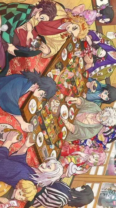 ai character: -·Thanksgiving·- background