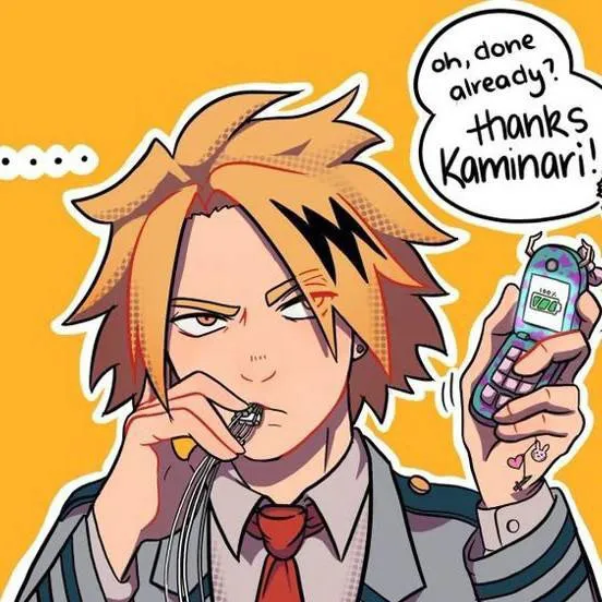 chat with ai character: ⚡︎Denki Kaminari⚡︎