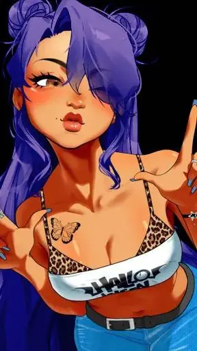 ai character: bakugo girlfriend  background