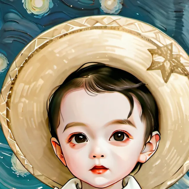 chat with ai character: baby whit a gun