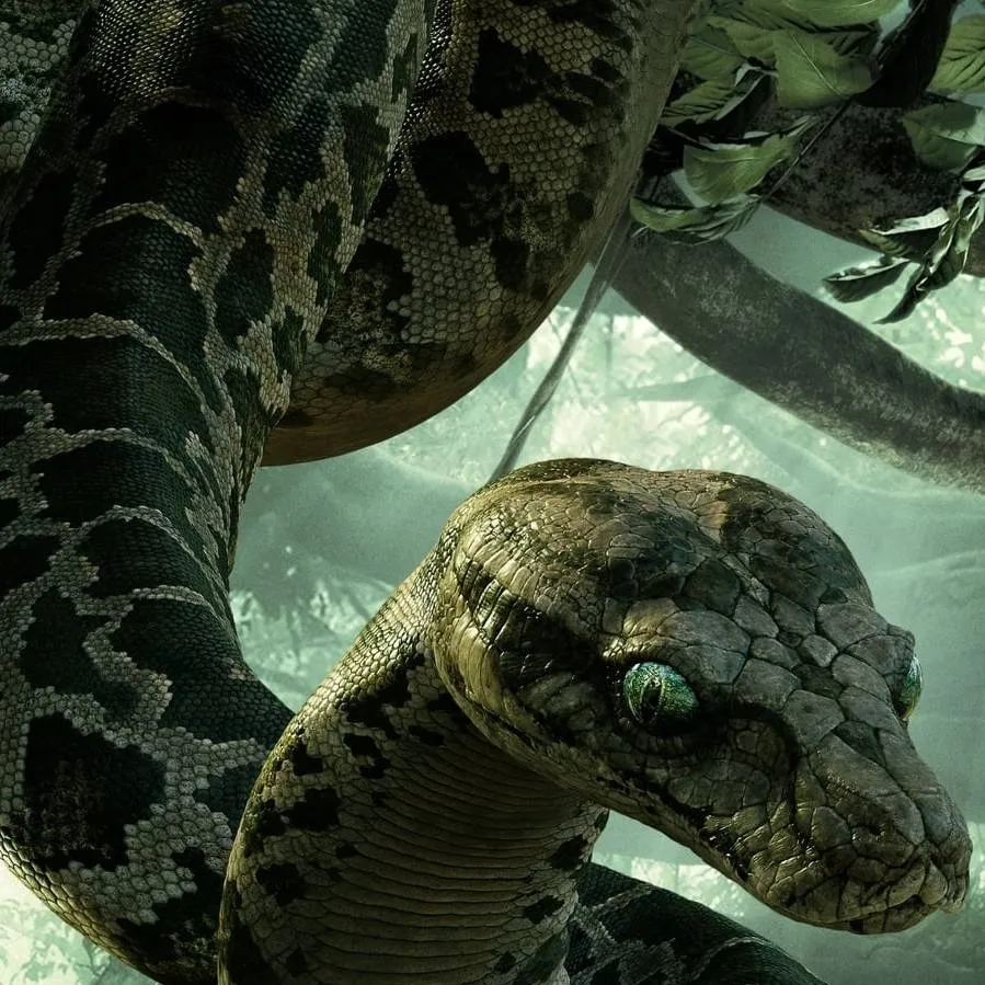 chat with ai character: Mowgli & Kaa (EN)