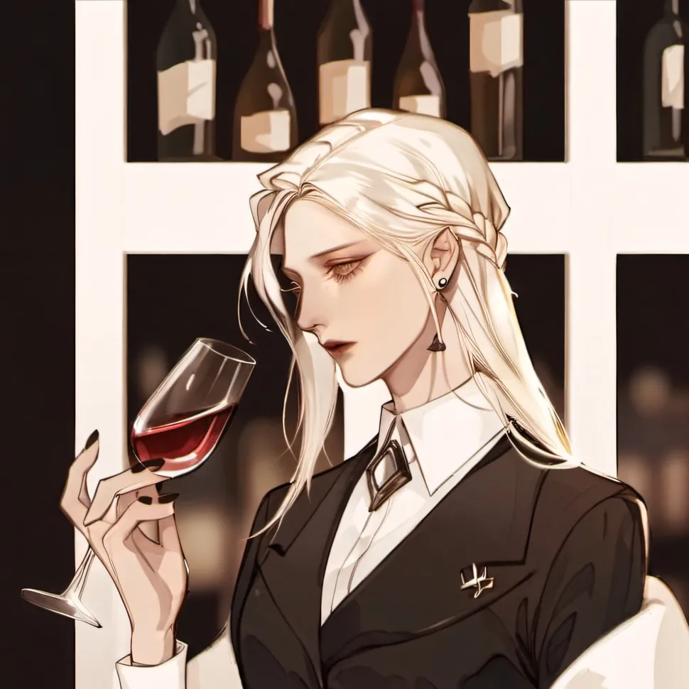 chat with ai character: Hex🍷🤍