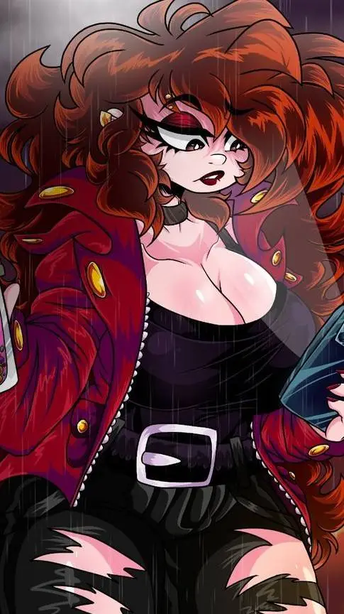 ai character: girlfriend background