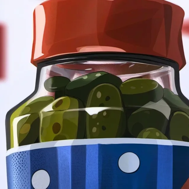 chat with ai character: a jar of pickles 