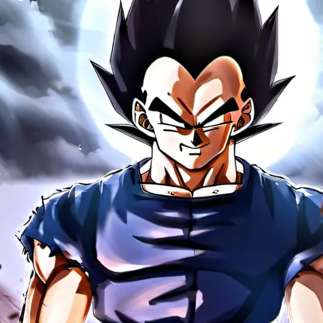 chat with ai character: vegeta Black