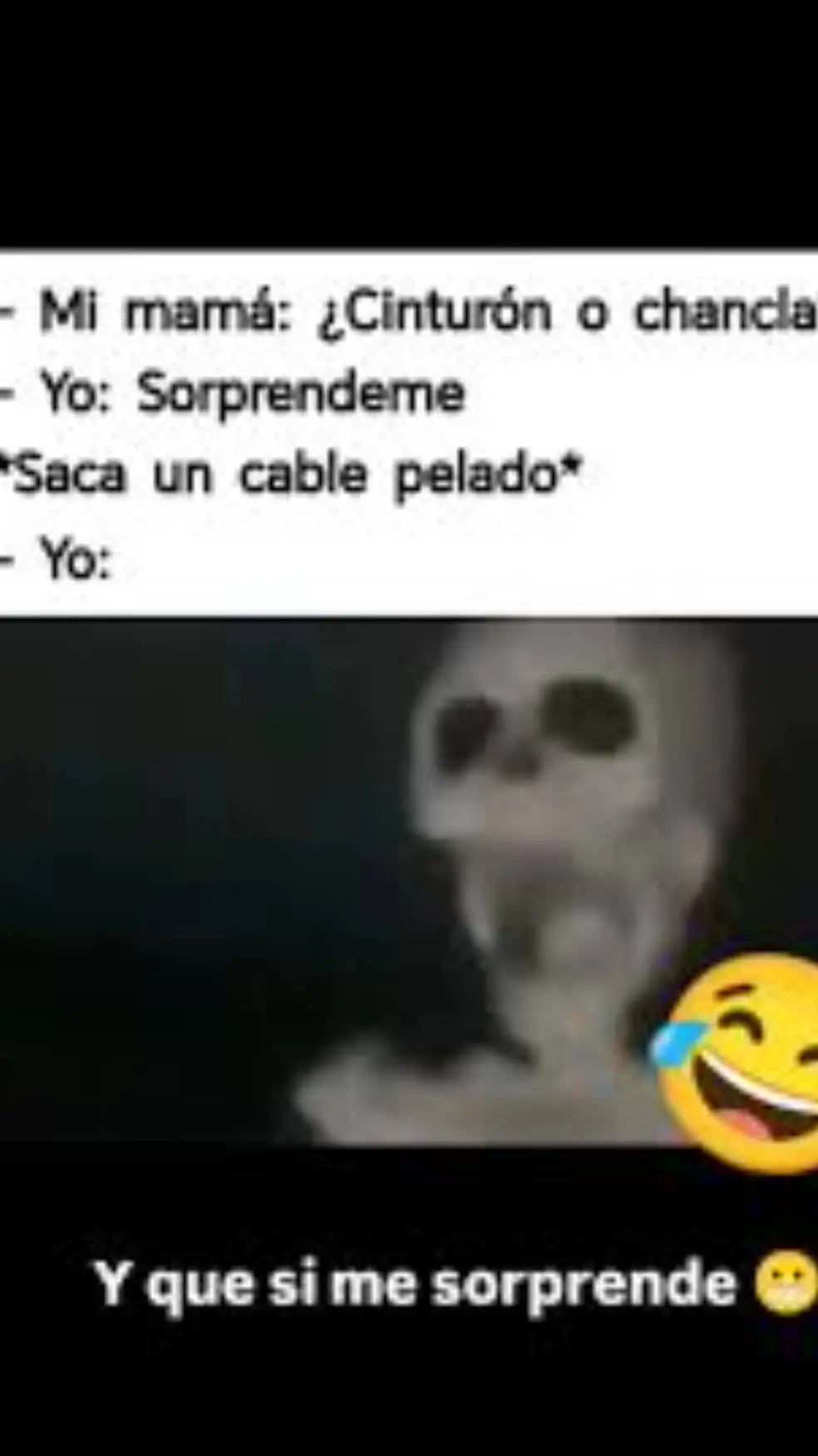 ai character: tu mama con🩴 y ⚰️ background