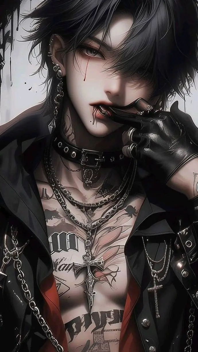 ai character: ♛vin♛ background