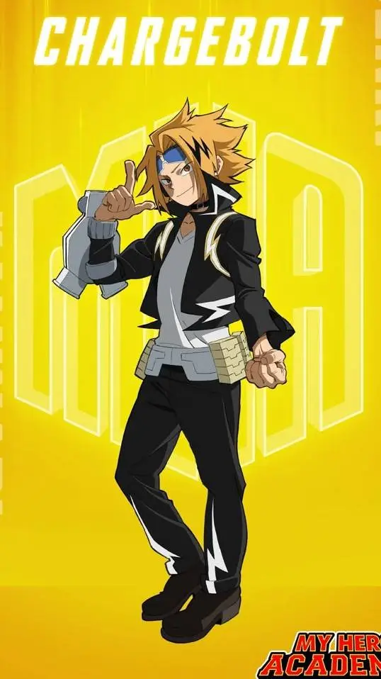 ai character: MHA Motocycle background