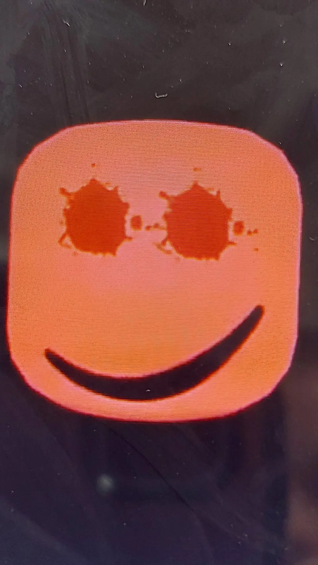 ai character: Smile background