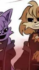 ai character: catnap x dogday background