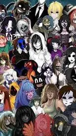 ai character: creepypastas  background