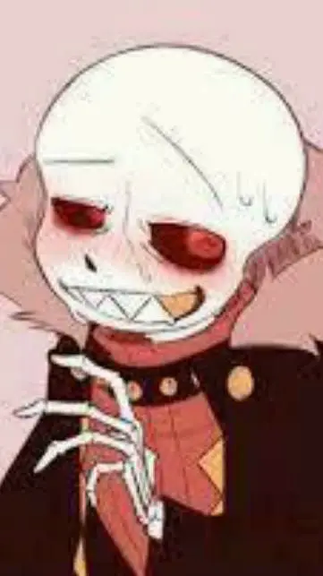 ai character: FELL.sans.canon background