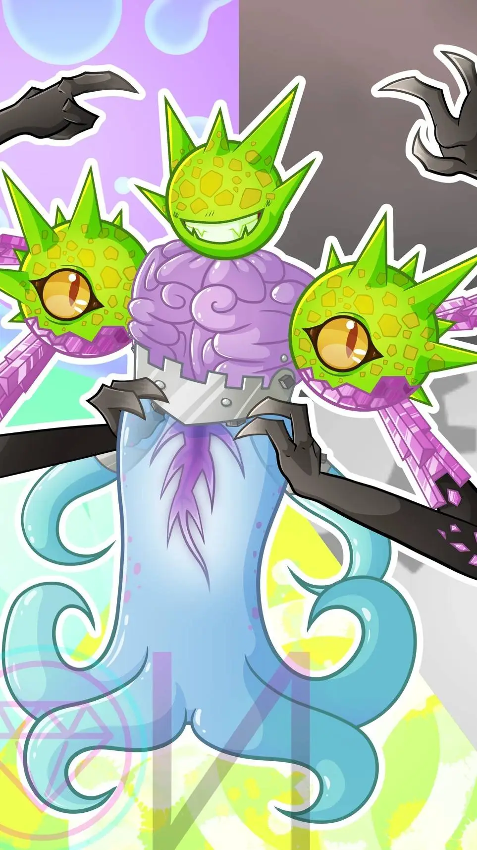 ai character: BeeMeebEth background