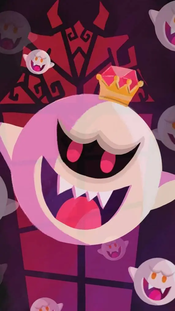 ai character: King boo background