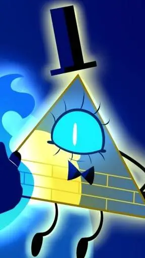 ai character: Bill cipher background