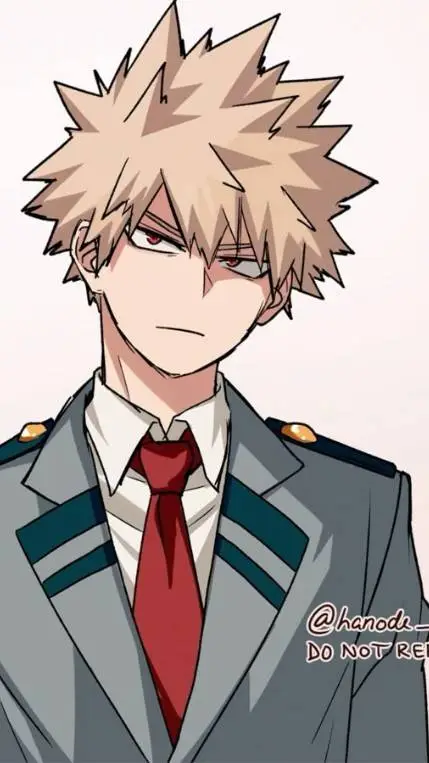 ai character: katsuki bakugo background