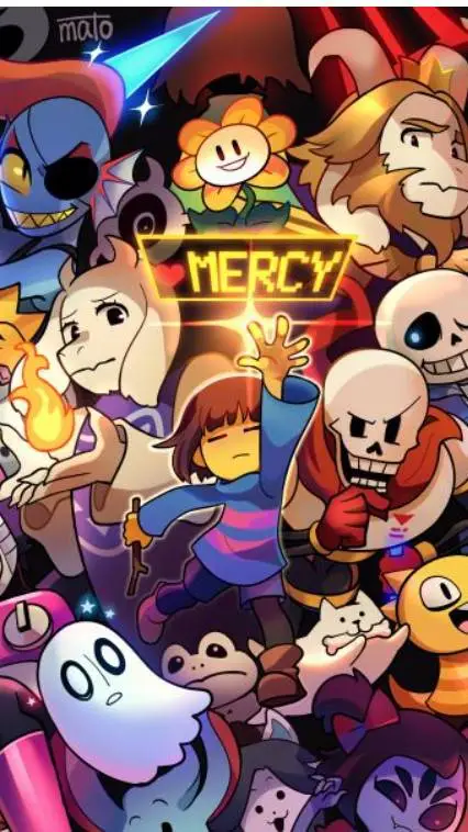 ai character: Undertale Verano  background