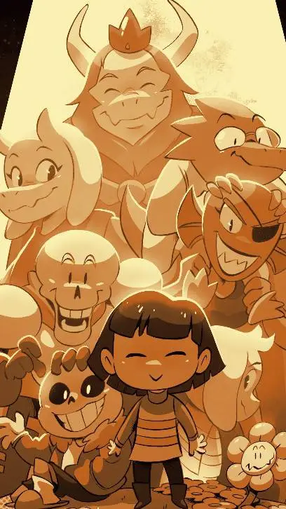 ai character: 👾Undertale👾 background