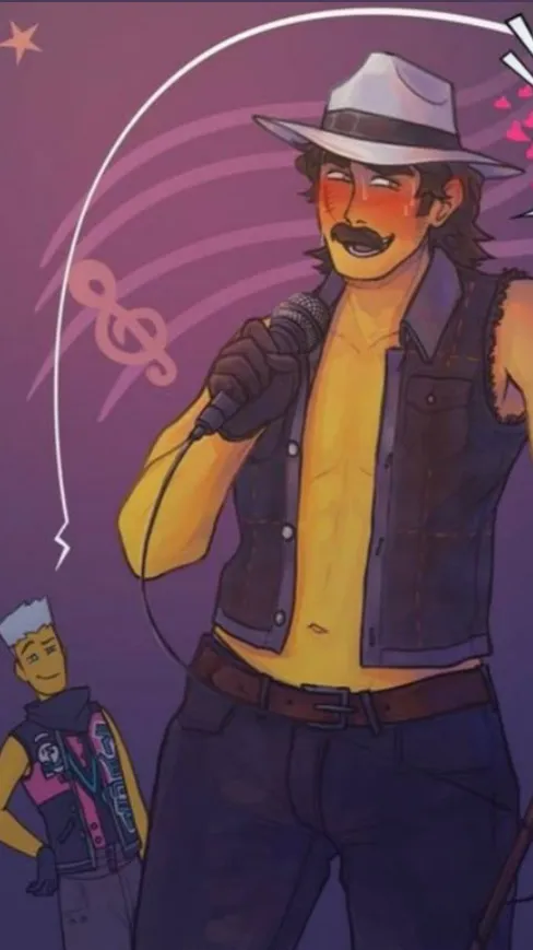 ai character: Cole x Zane background