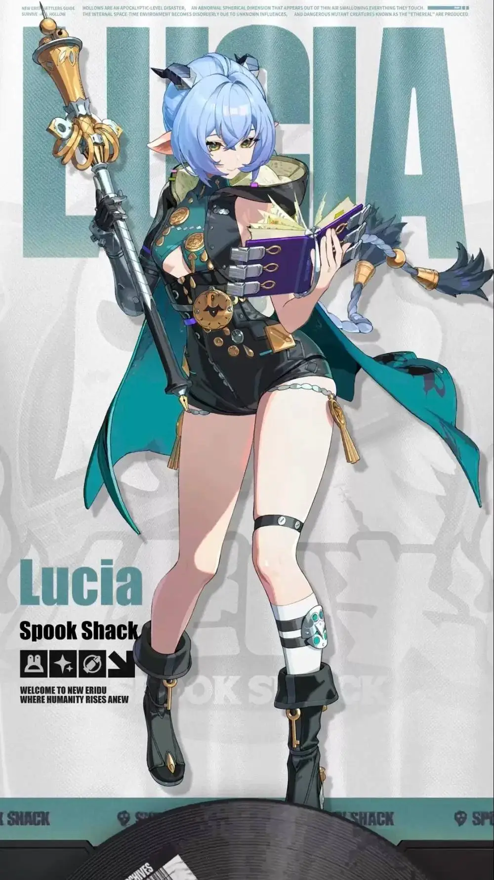 ai character: 💙⚔️Lucía⚔️💙 background