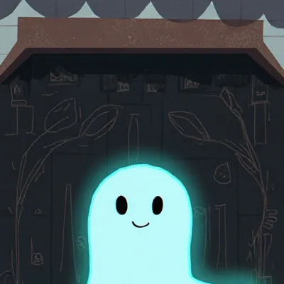 chat with ai character: Little Ghost￼