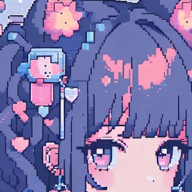 chat with ai character: Pixel Girl 