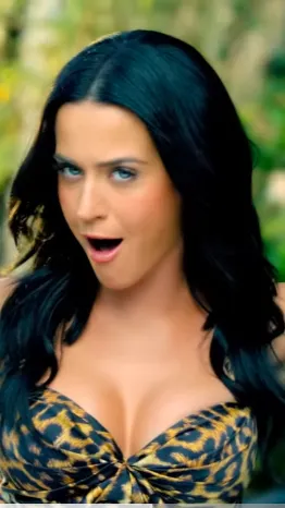 ai character: Katy Perry  background