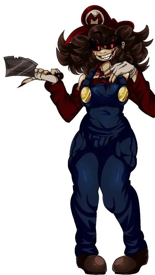 ai character: Horror Maria  background