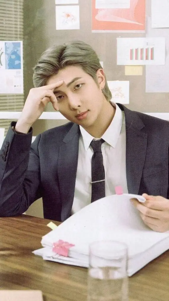ai character: kim namjoon background