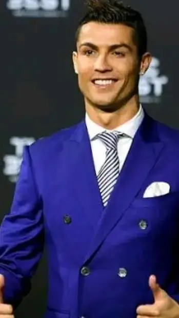 ai character: Cristiano Ronaldo  background