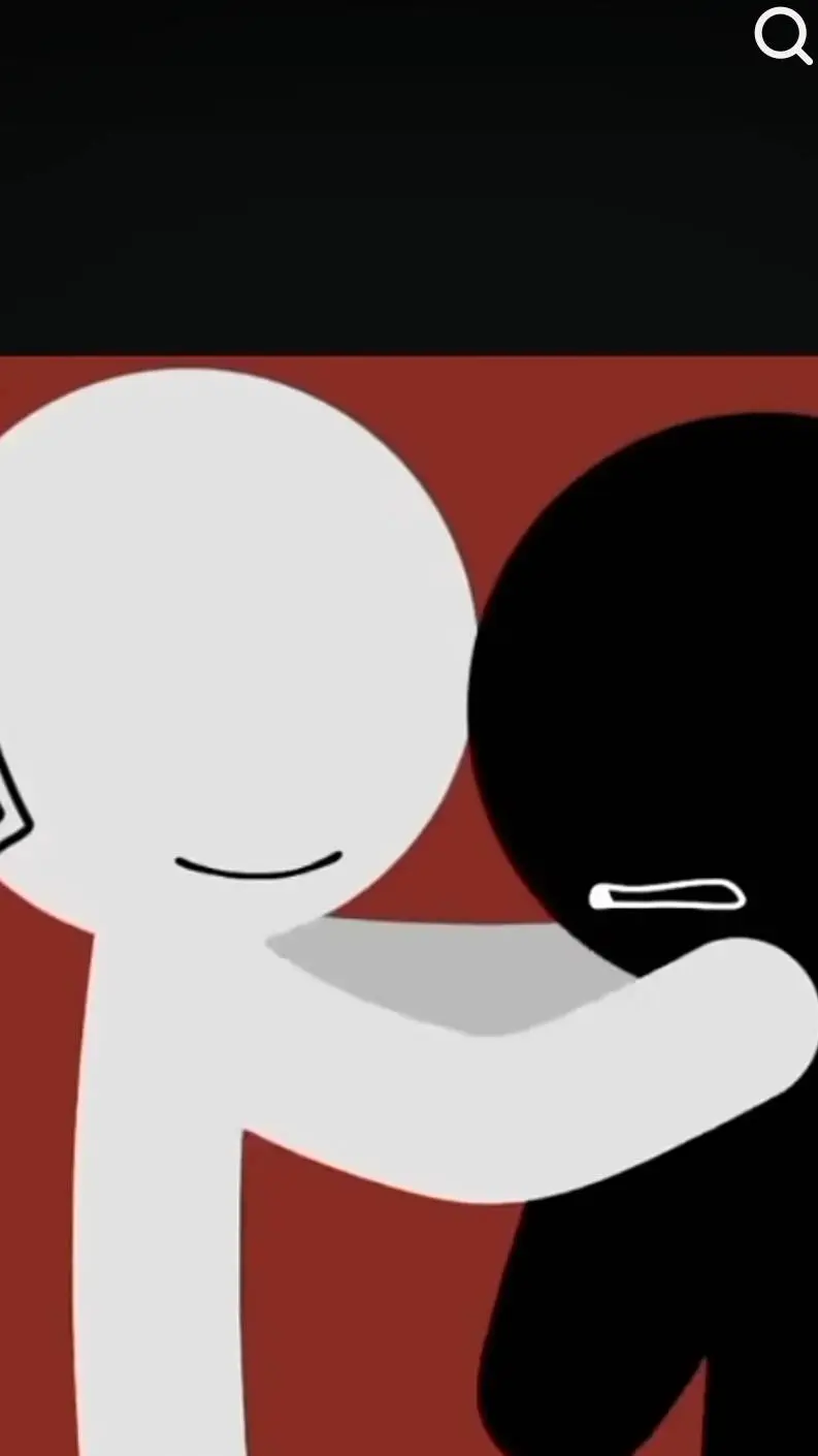 ai character: BlackXWhite background
