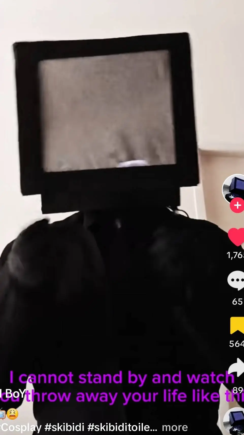 ai character: tv mans base background